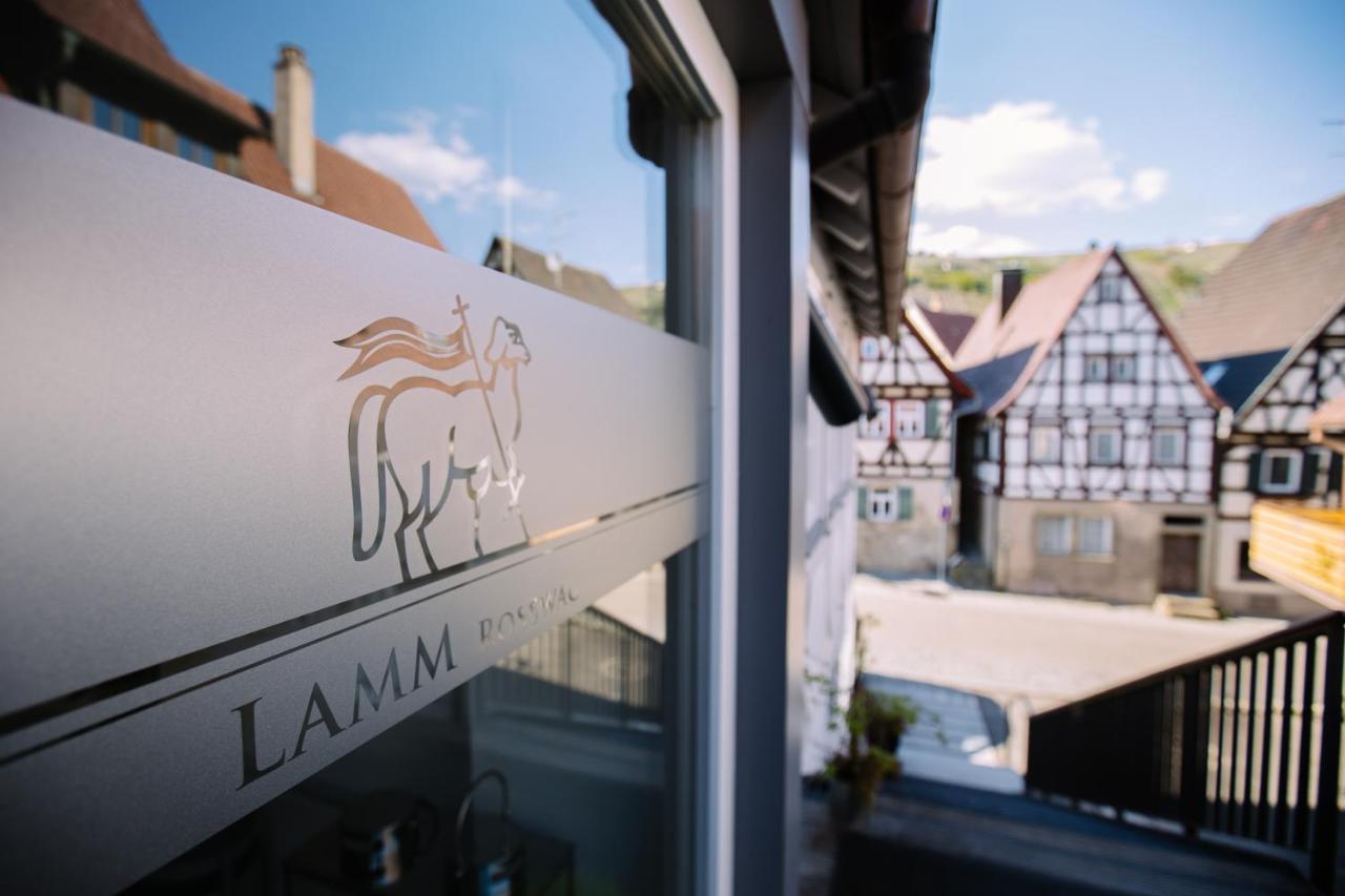 Hotel Restaurant Lamm Rosswag فايهينغن المظهر الخارجي الصورة